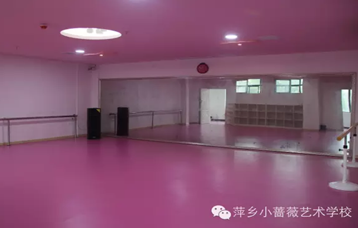 温馨粉色舞蹈教室