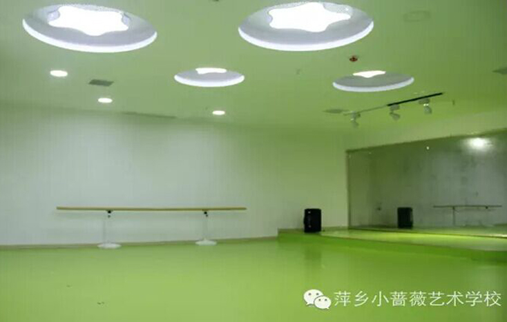青春绿色舞蹈室